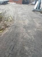 BETON STRAAT STEEN ZWART 8 CM GRATIS OPHALEN, Tuin en Terras, Ophalen, Gebruikt, Beton, Klinkers