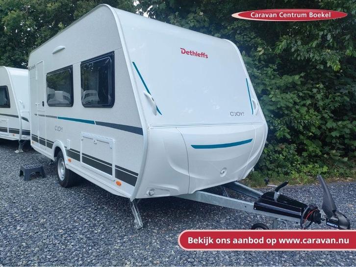 Dethleffs C'Joy 420 QSH *2025 model*, Caravans en Kamperen, Caravans, tot en met 3, 750 - 1000 kg, Treinzit, Dethleffs, Dwarsbed