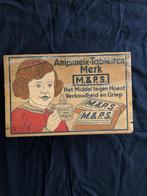 reclame kistje uit het verleden, Verzamelen, Ophalen of Verzenden, Gebruikt, Reclamebord