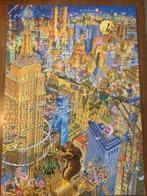 HEYE puzzel 1000 st Ryba Manhattan Vintage driehoekdoos, Ophalen of Verzenden, 500 t/m 1500 stukjes, Zo goed als nieuw, Legpuzzel