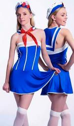 Leuk 4 delig Matrozen outfit Mt M, Maat 38/40 (M), Carnaval, Nieuw, Ophalen of Verzenden