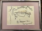Herman Brood Stift Tekening, Ophalen