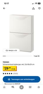 6 Schoenkasten, Ophalen, Gebruikt