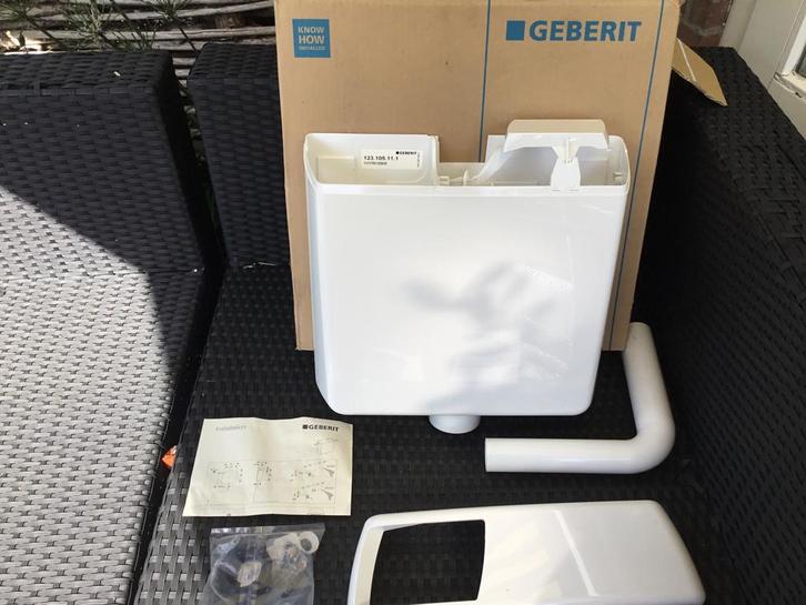 Stortbak nieuw (Geberit), Doe-het-zelf en Verbouw, Sanitair, Nieuw, Ophalen of Verzenden