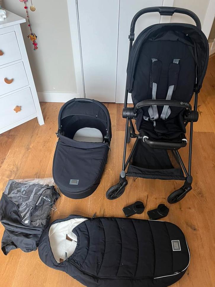 Complete Cybex Mios - Sepia Black (zeer goede staat!), Kinderen en Baby's, Kinderwagens en Combinaties, Zo goed als nieuw, Overige merken
