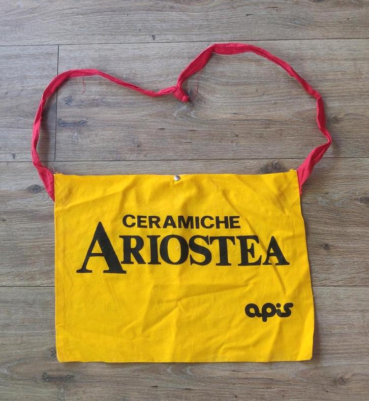 Oude musette Ceramiche Ariostea, Sport en Fitness, Wielrennen, Zo goed als nieuw, Overige typen, Ophalen of Verzenden