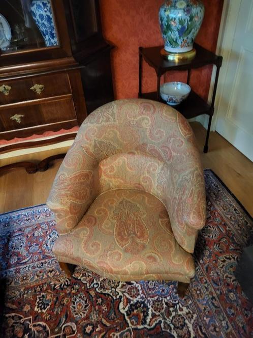Crapaud zeteltjes, Huis en Inrichting, Fauteuils, Zo goed als nieuw, Stof, 50 tot 75 cm, Minder dan 75 cm, Ophalen