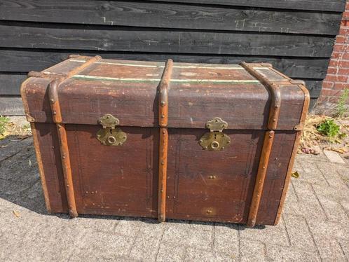 hutkoffer, Antiek en Kunst, Antiek | Woonaccessoires, Ophalen