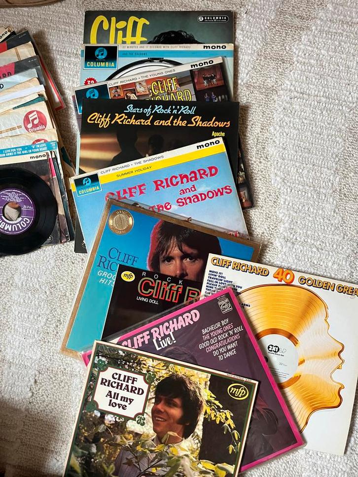 Cliff Richard LP's & Singles - Collectie, Cd's en Dvd's, Vinyl | Pop, Gebruikt, 1960 tot 1980, 12 inch, Ophalen of Verzenden