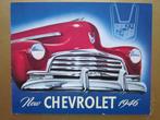 1946 CHEVROLET brochure, Engels, Ophalen of Verzenden, Zo goed als nieuw, Chevrolet