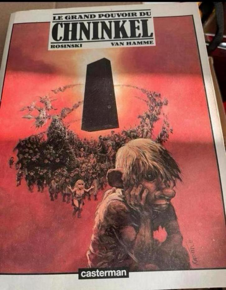 Le Grand Pouvoir Du Chninkel. Frans Stripboek. Casterman, Boeken, Fantasy, Zo goed als nieuw, Ophalen of Verzenden
