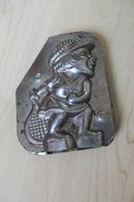 Oude chocoladevorm van tennisspeelster in actie, Verzenden, Gebruikt