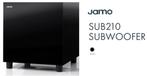 Jamo Sub210 Zwart 200W Actieve Bass Reflex Subwoofer, Audio, Tv en Foto, Luidsprekers, Nieuw, Subwoofer, 120 watt of meer, Ophalen
