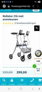 Rollator met armsteunen., Ophalen, Zo goed als nieuw