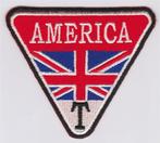 Triumph America stoffen opstrijk patch embleem #21, Nieuw