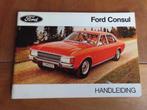 Instructieboek Ford Consul + Combi, V4, 2.0, 2.3 V6, 3.0 V6, Ophalen of Verzenden