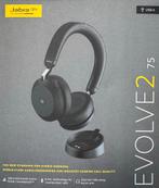JABRA EVOLVE2 75 KOPTELEFOON, Audio, Tv en Foto, Koptelefoons, Overige merken, Zo goed als nieuw, Surround, Op oor (supra aural)