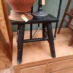 Zwart Houten Krukje voor Accessoires, Ophalen of Verzenden, Gebruikt, Hout