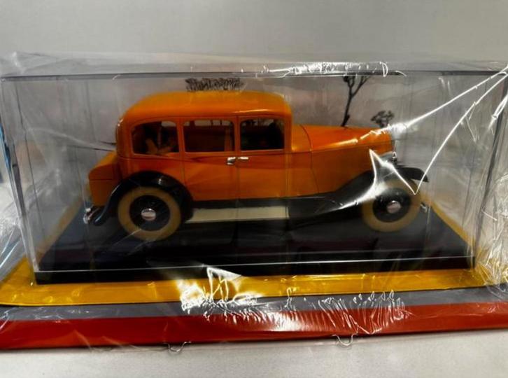 Kuifje auto 1:24 de limousine van wang uit blauwe lotus nr68, Verzamelen, Stripfiguren, Nieuw, Beeldje of Figuurtje, Kuifje, Ophalen of Verzenden