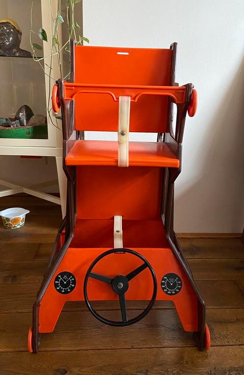 Vintage Hokus Pokus Kinderstoel Schommelstoel '60, Kinderen en Baby's, Kinderstoelen, Gebruikt, Overige typen, Aanschuifbaar, Ophalen of Verzenden
