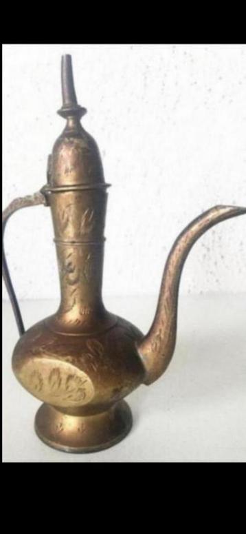 prachtig VINTAGE JAREN ‘50 INDIAAS THEEKANNETJE beschikbaar voor biedingen