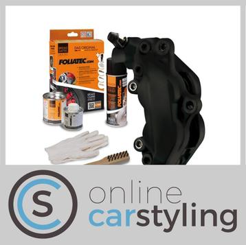 FOLIATEC REMKLAUWLAKSET – MIDNIGHT BLACK MATT – 3 COMPONENTE beschikbaar voor biedingen