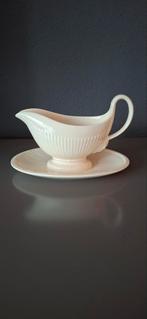 WEDGWOOD EDME,  Sauskom met vaste of losse onderschotel., Overige typen, Ophalen of Verzenden, Zo goed als nieuw, Wedgwood