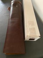 Sloof schort bbq leder lang kleur bruin blauw of zwart nieuw, Huis en Inrichting, Keuken | Textiel, Ophalen of Verzenden, Nieuw