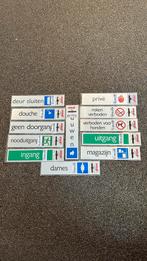 Pictorgram bordjes - €2,00 per stuk, Pickup route, Nieuw, Ophalen of Verzenden, Pickup route