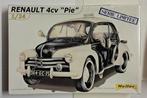 Renault 4cv " Pie ". Heller 80764. Schaal 1: 24., Hobby en Vrije tijd, Modelbouw | Auto's en Voertuigen, Auto, Groter dan 1:32