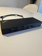 Lenovo ThinkPad USB‑C Dock, Computers en Software, Dockingstations, Lenovo ThinkPad, Ophalen of Verzenden, Zo goed als nieuw, Docking station