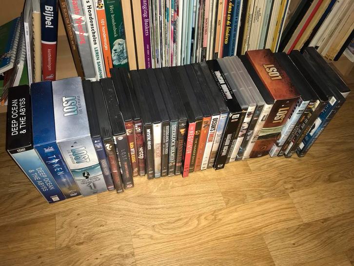 DVD collectie - Boxsets en losse films, Cd's en Dvd's, Dvd's | Drama, Gebruikt, Overige genres, Boxset, Alle leeftijden, Ophalen