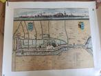 Oude landkaart Workum, Gelezen, Ophalen of Verzenden, Landkaart, 1800 tot 2000