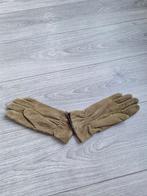Nieuwe suede groene handschoenen maat M, Ophalen, Nieuw, Maat 38/40 (M), Handschoenen