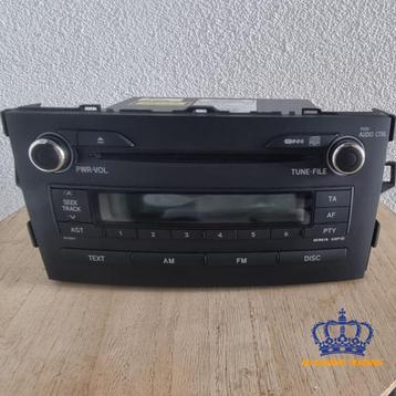 Originele Toyota Auris Autoradio -Bouwjaar 2007-2012 beschikbaar voor biedingen