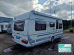 Fendt Diamant 510 TG enkele bedden, Caravans en Kamperen, Caravans, 7 tot 8 meter, Bedrijf, Schokbreker, Fendt