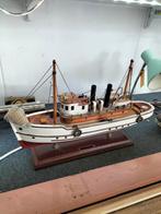 Houten Decoratie Vissersboot Model, Hobby en Vrije tijd, Overige merken, Gebruikt, Geen, Ophalen of Verzenden