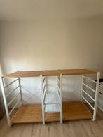 Ikea Elvarli kast met kledingrek en schoenenplank, Ophalen, Met plank(en), 100 tot 150 cm, 50 tot 100 cm