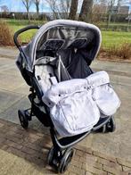 Tweeling Kinderwagen grijs, Kinderen en Baby's, Kinderwagens en Combinaties, Duowagen, Zo goed als nieuw, Ophalen, Kinderwagen