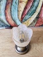 Klein tafellampje 'Tulp'., Ophalen, Gebruikt, Klassiek, Glas