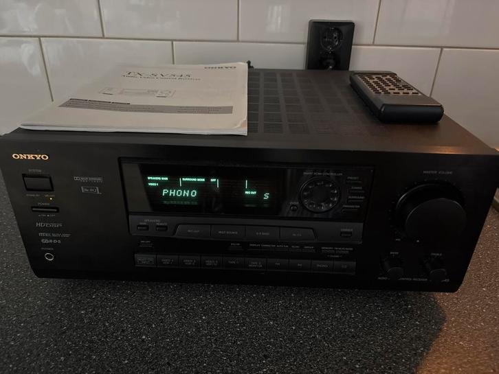 Onkyo TX-SV545 Versterker Receiver - Zo goed als nieuw!, Audio, Tv en Foto, Versterkers en Receivers, Zo goed als nieuw, 5.1, 60 tot 120 watt