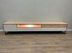 Xooon Darwin tv meubel/ lowboard 240cm, Overige houtsoorten, Nieuw, Scandinavisch, Ophalen of Verzenden