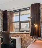 Gordijnen velours, 100 tot 150 cm, Bruin, Ophalen of Verzenden, Zo goed als nieuw