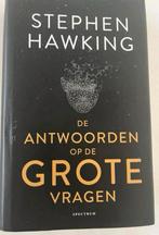 STEPHEN HAWKING DE ANTWOORDEN OP DE GROTE VRAGEN SPECTRUM, Boeken, Ophalen of Verzenden, Zo goed als nieuw, Stephen Hawking, Sport
