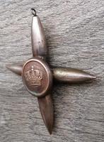 Om 1900-1920 Kruis Hanger TRENCH ART Oorlog Loopgravenkunst, Verzamelen, Militaria | Algemeen, Nvt., Overige soorten, Ophalen of Verzenden