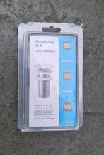 Afvoer plug 5/4” voor in wasbak., Ophalen, Afvoer, Nieuw, Rvs