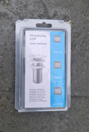 Afvoer plug 5/4” voor in wasbak.  beschikbaar voor biedingen