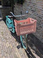 Kinderfiets met kratje 22 inch bandenmaat, Ophalen, Gebruikt, 22 inch, Handrem