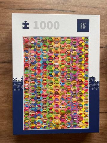 Peace puzzel 1000 stukjes beschikbaar voor biedingen
