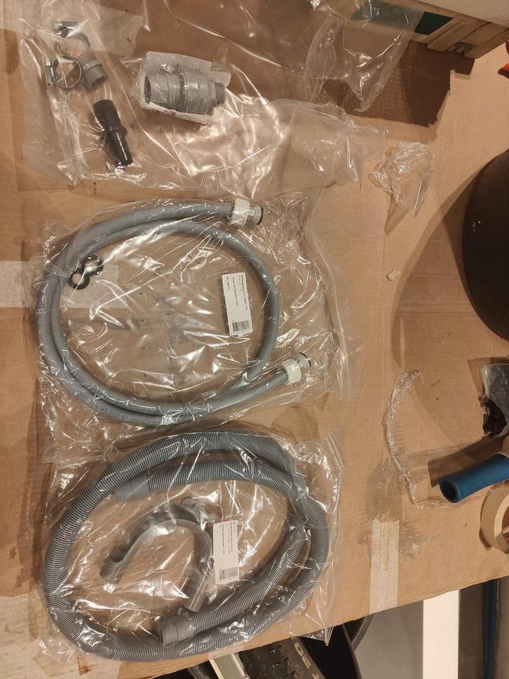Wasmachine Aansluitset Compleet met waterslot, Witgoed en Apparatuur, Onderdelen en Toebehoren, Ophalen of Verzenden